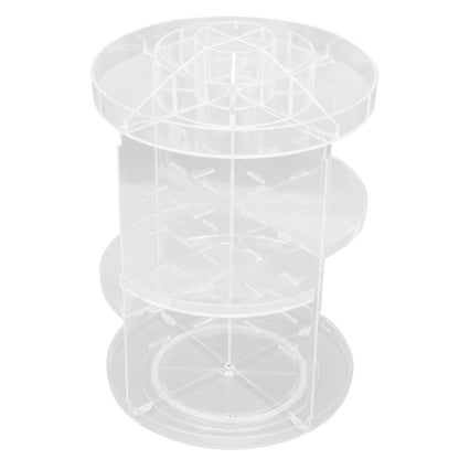 Makeup Organizer 360 Degree Rotation Cosmetic Storage Box Large Capacity Acrylic Jewelry Storage Rack V1294-YM0523-3117210193811