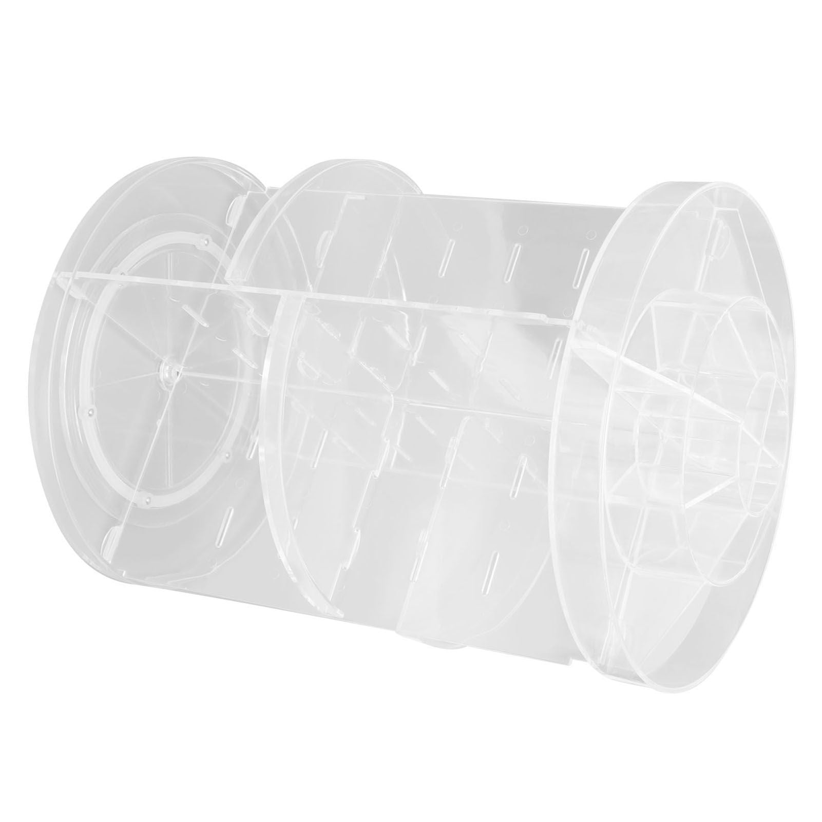 Makeup Organizer 360 Degree Rotation Cosmetic Storage Box Large Capacity Acrylic Jewelry Storage Rack V1294-YM0523-3117210193811