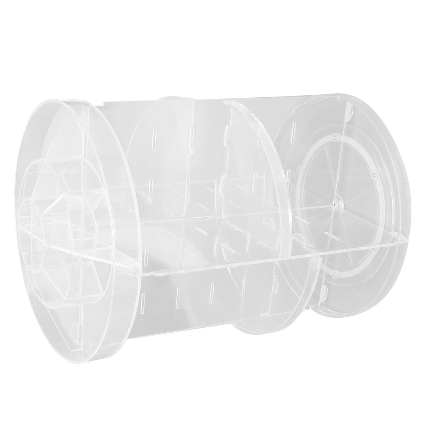 Makeup Organizer 360 Degree Rotation Cosmetic Storage Box Large Capacity Acrylic Jewelry Storage Rack V1294-YM0523-3117210193811