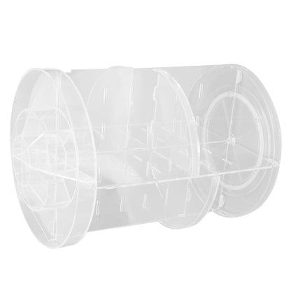 Makeup Organizer 360 Degree Rotation Cosmetic Storage Box Large Capacity Acrylic Jewelry Storage Rack V1294-YM0523-3117210193811
