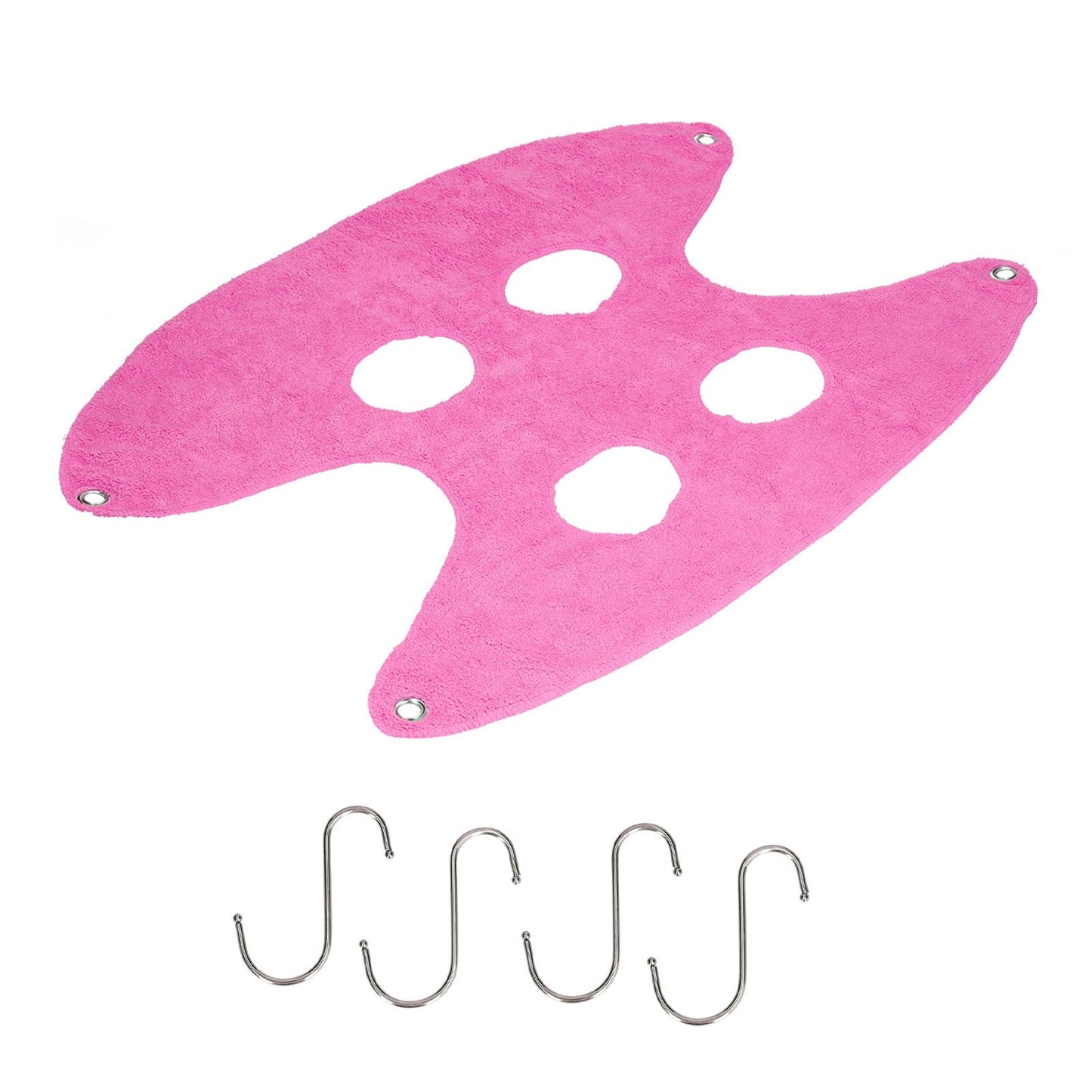 Pet Grooming Sling Dog Grooming Sling Hammock Helper for Bathing Washing Nail ClippingS Rose Red V1294-YM0523-3117210196111
