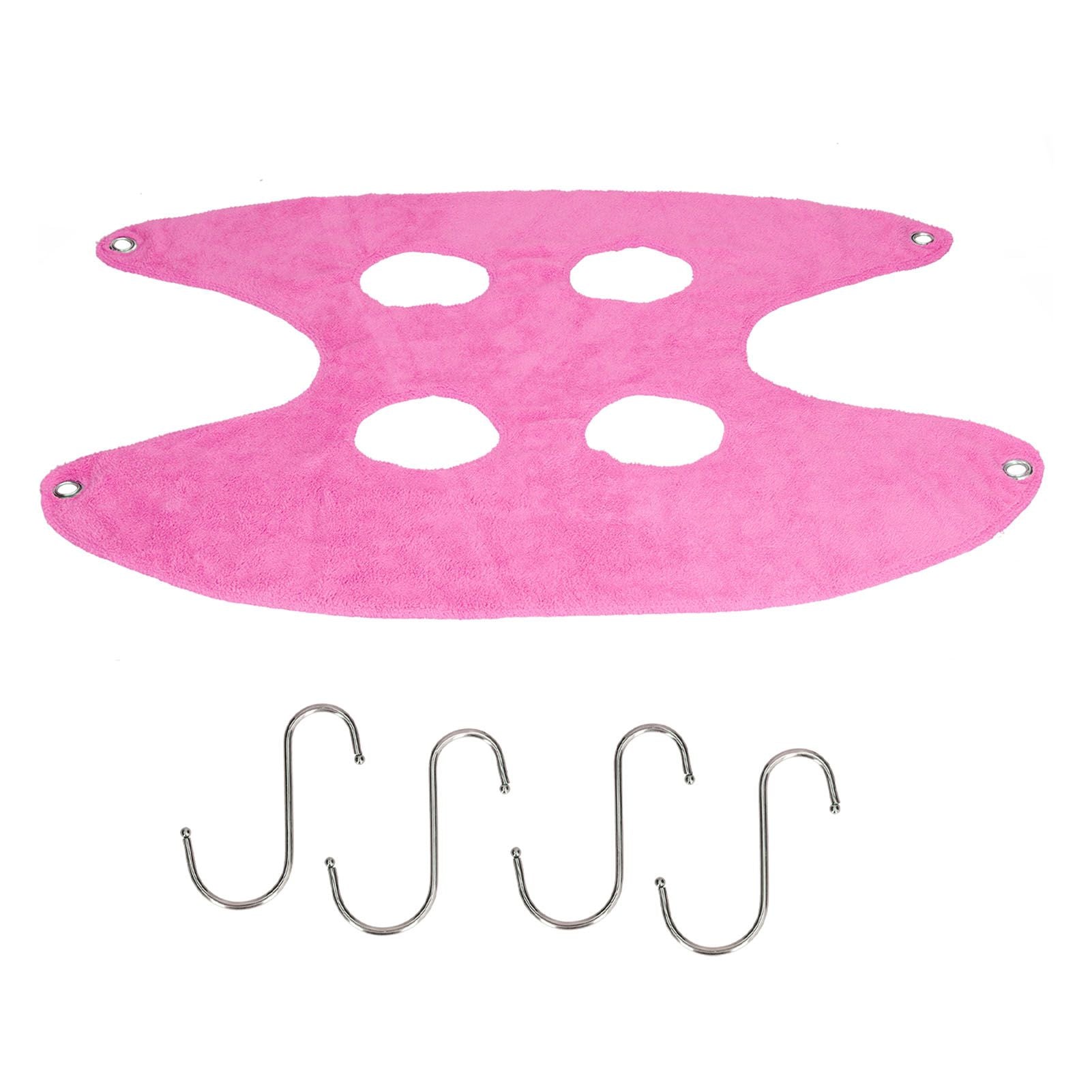 Pet Grooming Sling Dog Grooming Sling Hammock Helper for Bathing Washing Nail ClippingS Rose Red V1294-YM0523-3117210196111