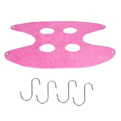 Pet Grooming Sling Dog Grooming Sling Hammock Helper for Bathing Washing Nail ClippingS Rose Red V1294-YM0523-3117210196111