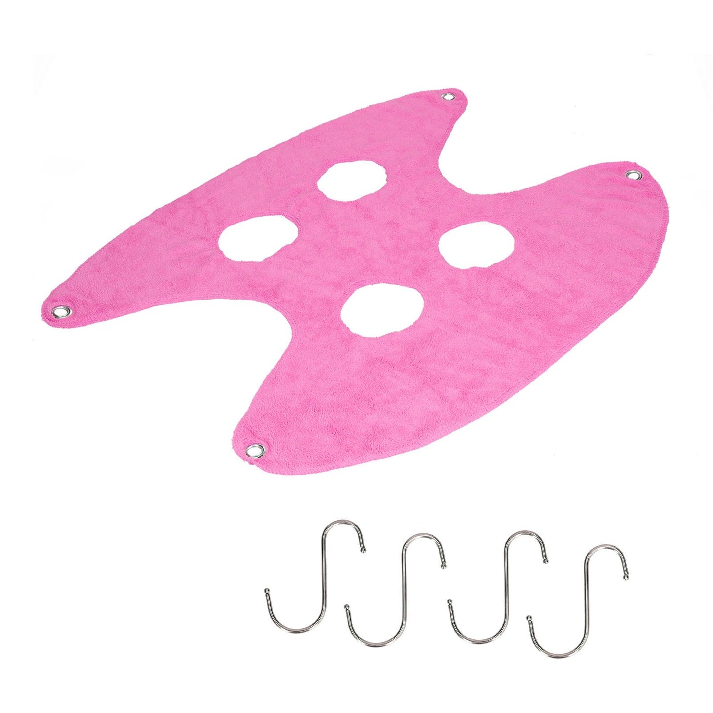 Pet Grooming Sling Dog Grooming Sling Hammock Helper for Bathing Washing Nail ClippingS Rose Red V1294-YM0523-3117210196111