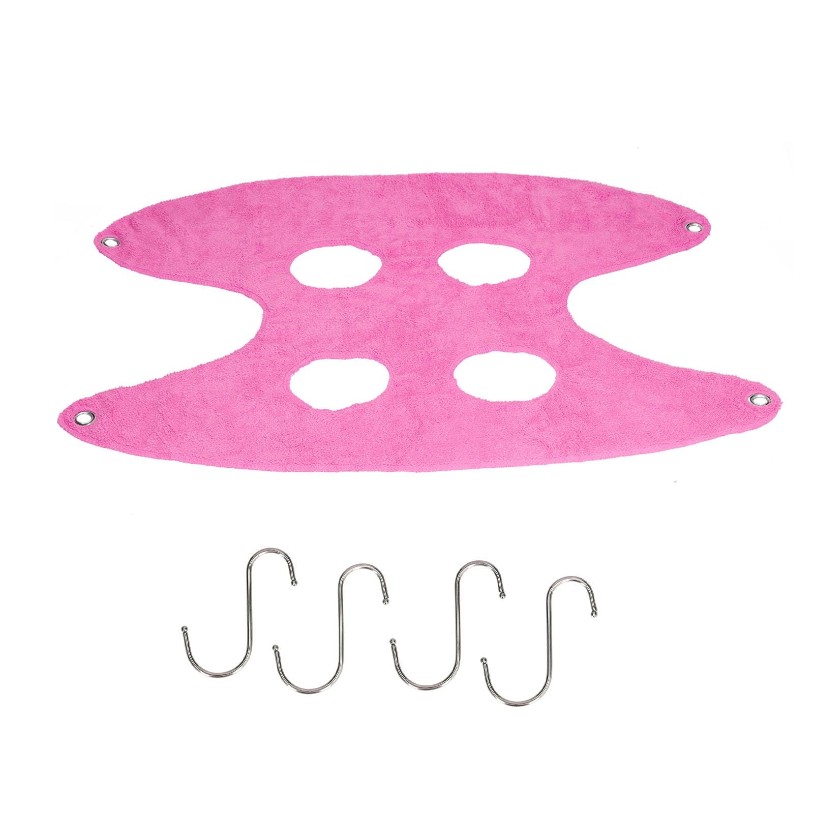 Pet Grooming Sling Dog Grooming Sling Hammock Helper for Bathing Washing Nail ClippingS Rose Red V1294-YM0523-3117210196111