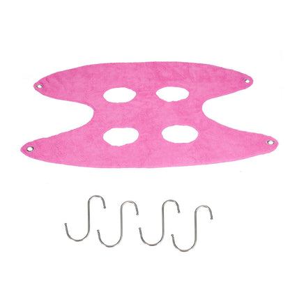 Pet Grooming Sling Dog Grooming Sling Hammock Helper for Bathing Washing Nail ClippingS Rose Red V1294-YM0523-3117210196111