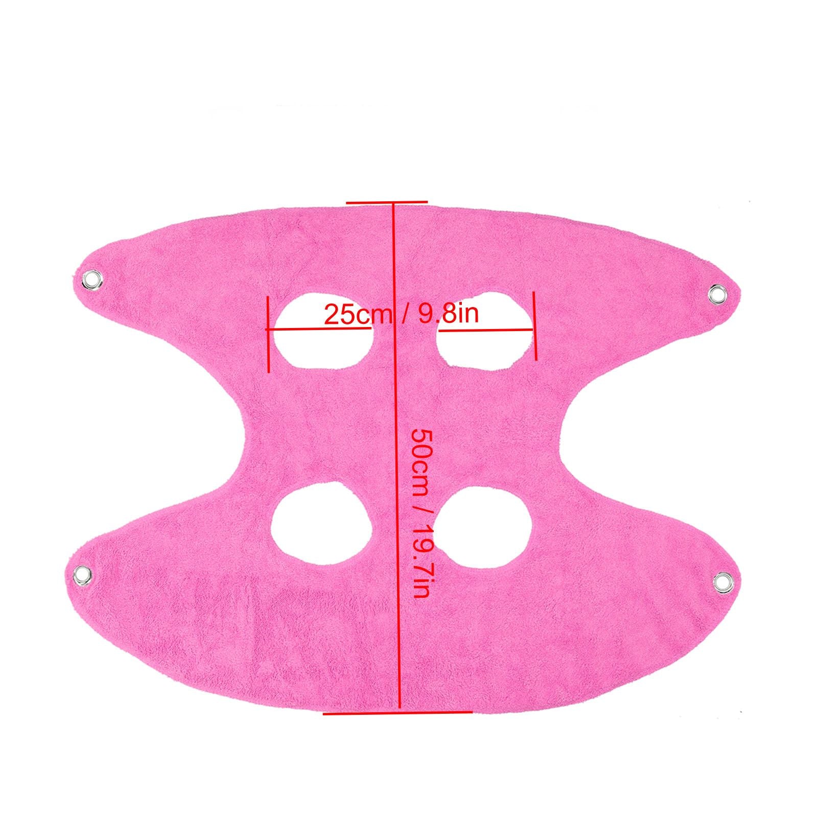 Pet Grooming Sling Dog Grooming Sling Hammock Helper for Bathing Washing Nail ClippingS Rose Red V1294-YM0523-3117210196111