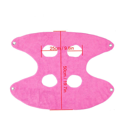 Pet Grooming Sling Dog Grooming Sling Hammock Helper for Bathing Washing Nail ClippingS Rose Red V1294-YM0523-3117210196111