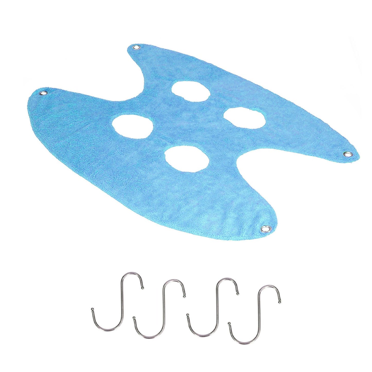 Pet Grooming Sling Dog Grooming Sling Hammock Helper for Bathing Washing Nail ClippingS Blue V1294-YM0523-3117210196112