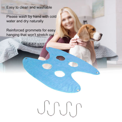 Pet Grooming Sling Dog Grooming Sling Hammock Helper for Bathing Washing Nail ClippingS Blue V1294-YM0523-3117210196112