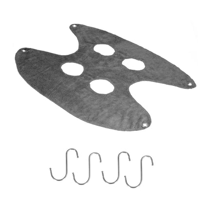 Pet Grooming Sling Dog Grooming Sling Hammock Helper for Bathing Washing Nail ClippingS Grey V1294-YM0523-3117210196113