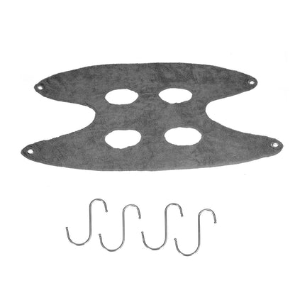 Pet Grooming Sling Dog Grooming Sling Hammock Helper for Bathing Washing Nail ClippingS Grey V1294-YM0523-3117210196113