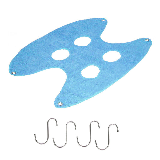Pet Grooming Sling Dog Grooming Sling Hammock Helper for Bathing Washing Nail ClippingM Blue V1294-YM0523-3117210196115