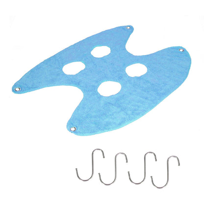Pet Grooming Sling Dog Grooming Sling Hammock Helper for Bathing Washing Nail ClippingM Blue V1294-YM0523-3117210196115