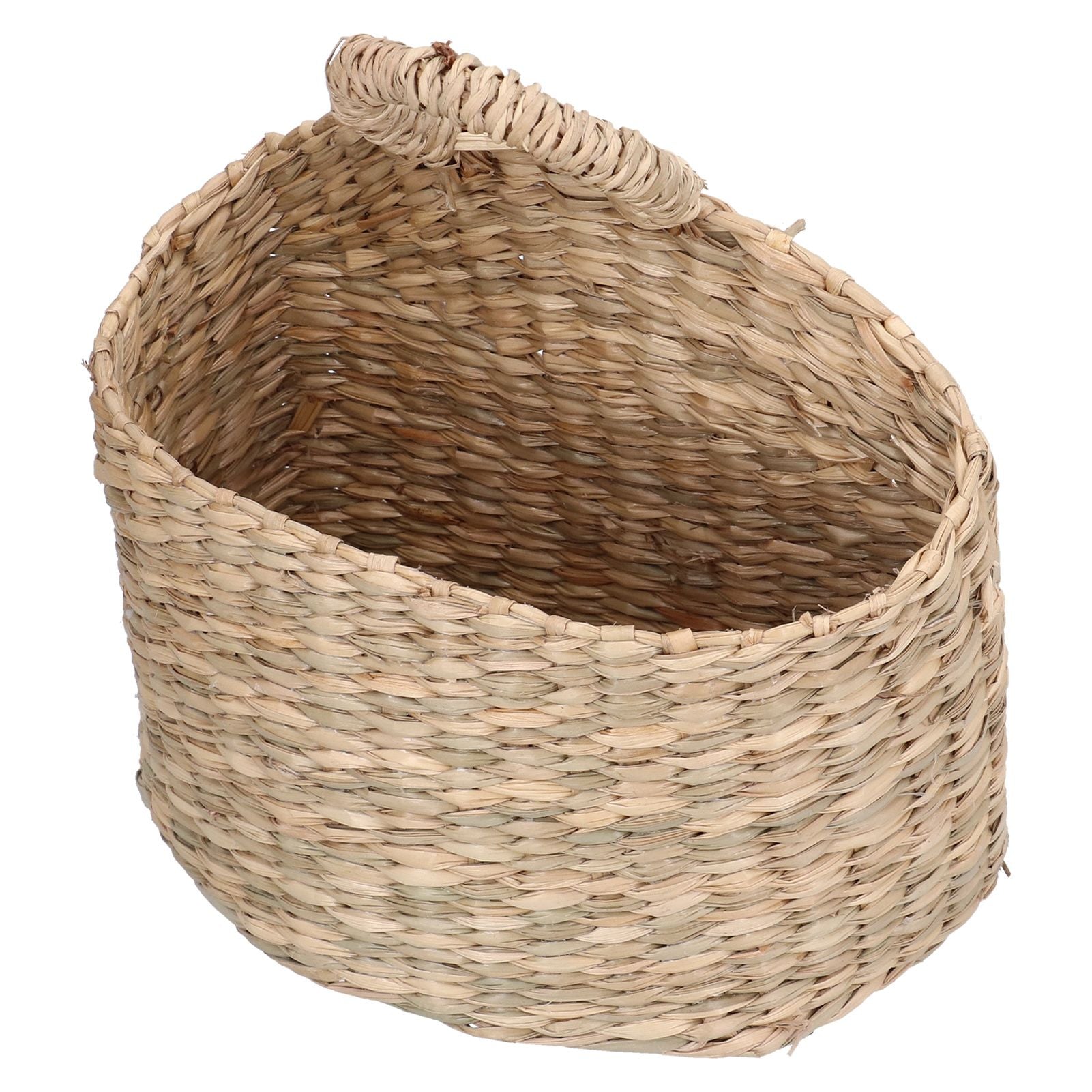Hanging Basket Seagrass Woven Wall Hanging Storage Basket Organizer for Home Garden Decoration V1294-YM0523-3117210196511