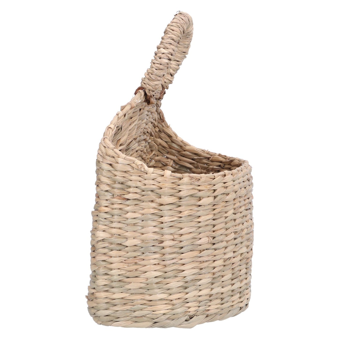 Hanging Basket Seagrass Woven Wall Hanging Storage Basket Organizer for Home Garden Decoration V1294-YM0523-3117210196511