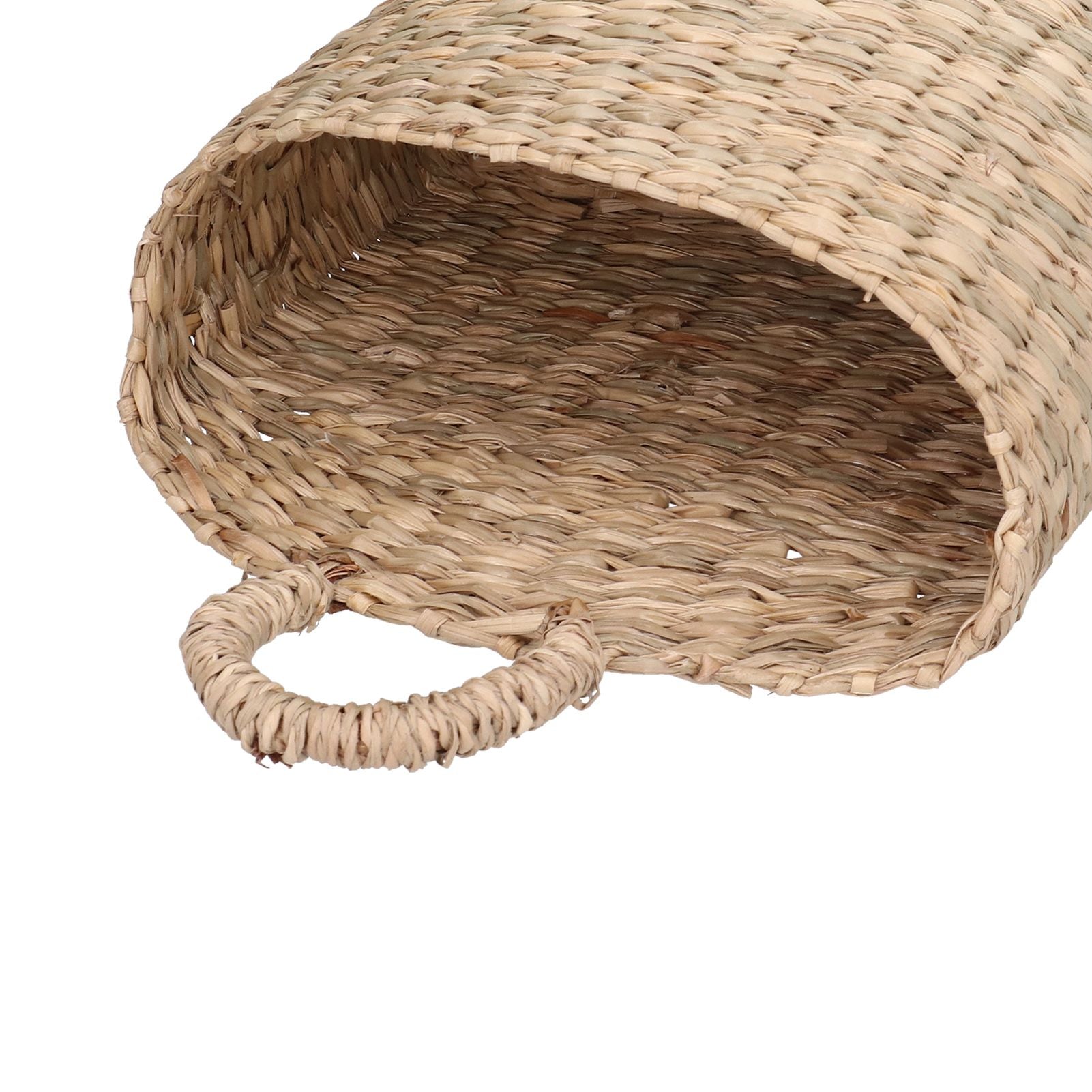 Hanging Basket Seagrass Woven Wall Hanging Storage Basket Organizer for Home Garden Decoration V1294-YM0523-3117210196511