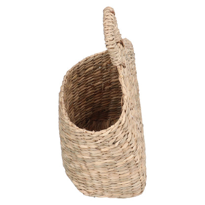 Hanging Basket Seagrass Woven Wall Hanging Storage Basket Organizer for Home Garden Decoration V1294-YM0523-3117210196511