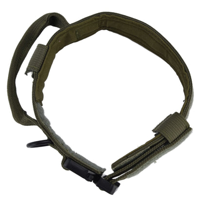 Traction Dog Collar with Buckle Nylon Iron Training Hunting Collar Pet Accessory for OutdoorGreen M V1294-YM0523-3117210197414