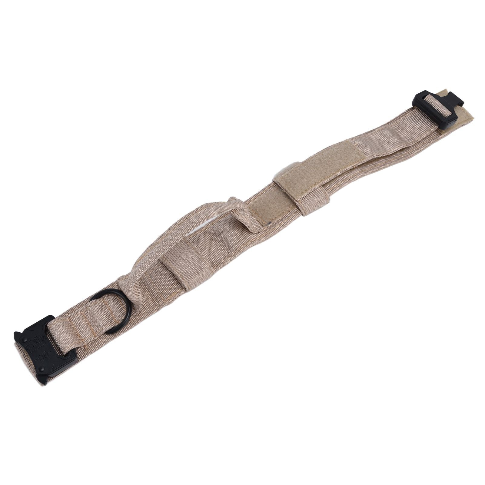 Traction Dog Collar with Buckle Nylon Iron Training Hunting Collar Pet Accessory for OutdoorKhaki XL V1294-YM0523-3117210197419