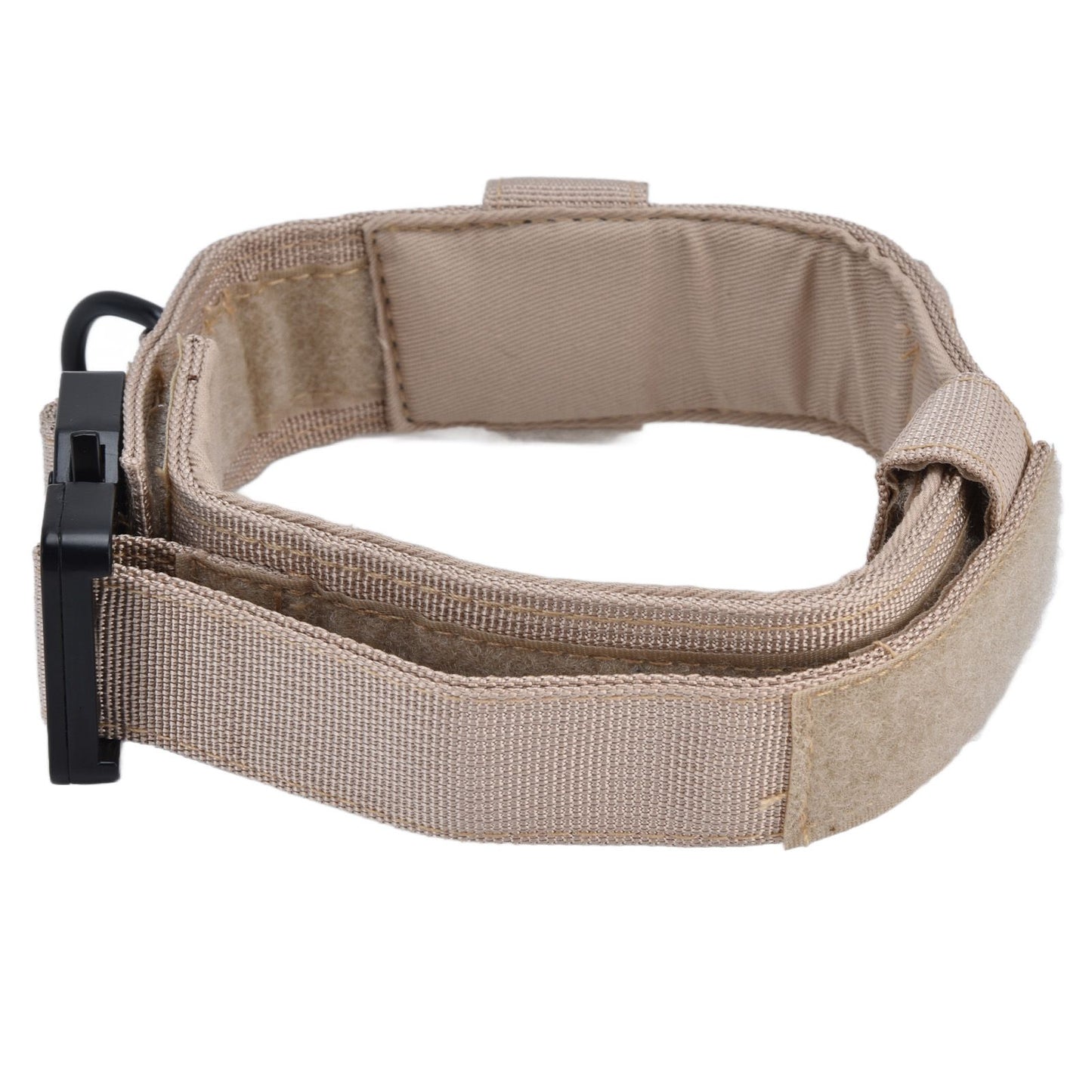 Traction Dog Collar with Buckle Nylon Iron Training Hunting Collar Pet Accessory for OutdoorKhaki XL V1294-YM0523-3117210197419