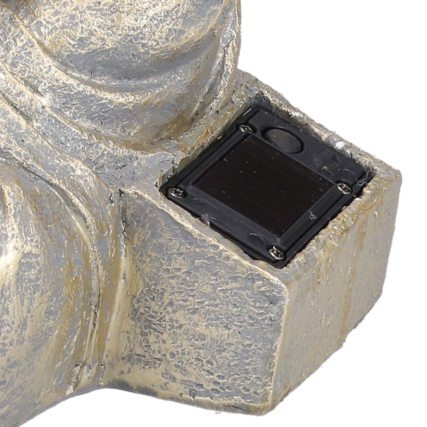 Home Buddha Garden Light Solar Powered Zen Buddha Garden Statue for Yard Garden Patio Deck V1294-YM0523-3117210197611