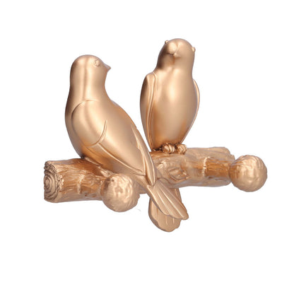 Decorative Hook Golden Bird Branch Wall Mounted Hook for Home Dining Room Kitchen Coffee ShopGold V1294-YM0523-3117210199413