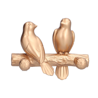 Decorative Hook Golden Bird Branch Wall Mounted Hook for Home Dining Room Kitchen Coffee ShopGold V1294-YM0523-3117210199413