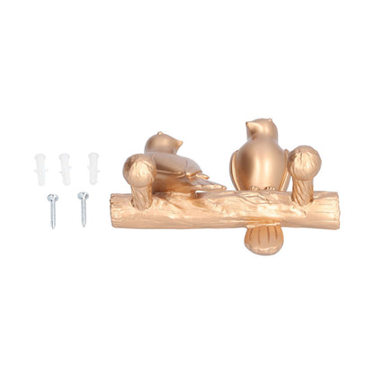 Decorative Hook Golden Bird Branch Wall Mounted Hook for Home Dining Room Kitchen Coffee ShopGold V1294-YM0523-3117210199413
