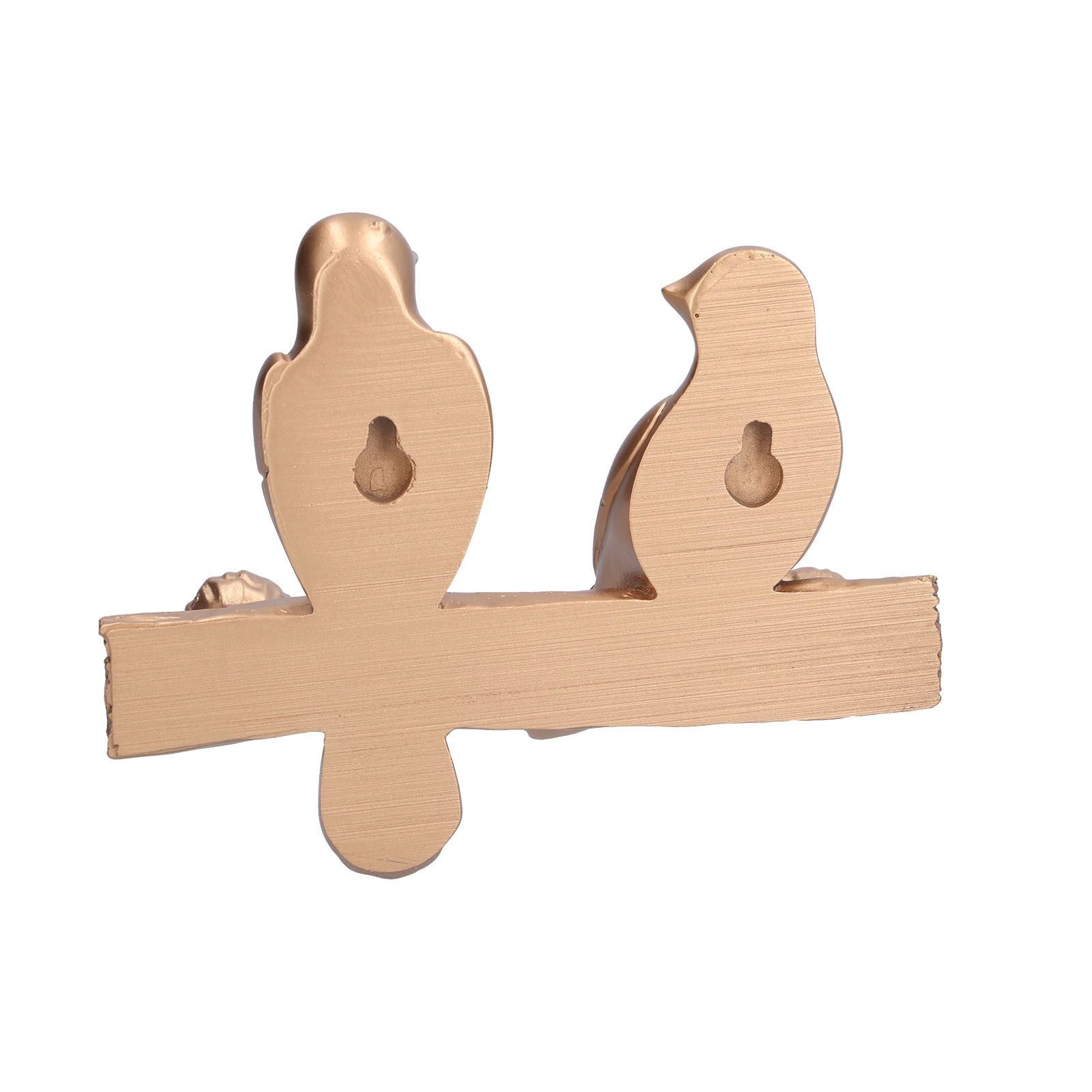 Decorative Hook Golden Bird Branch Wall Mounted Hook for Home Dining Room Kitchen Coffee ShopGold V1294-YM0523-3117210199413