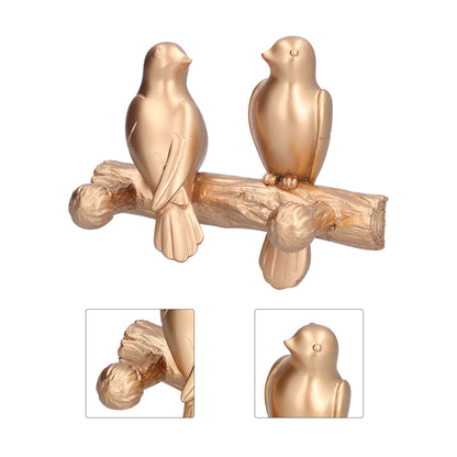 Decorative Hook Golden Bird Branch Wall Mounted Hook for Home Dining Room Kitchen Coffee ShopGold V1294-YM0523-3117210199413