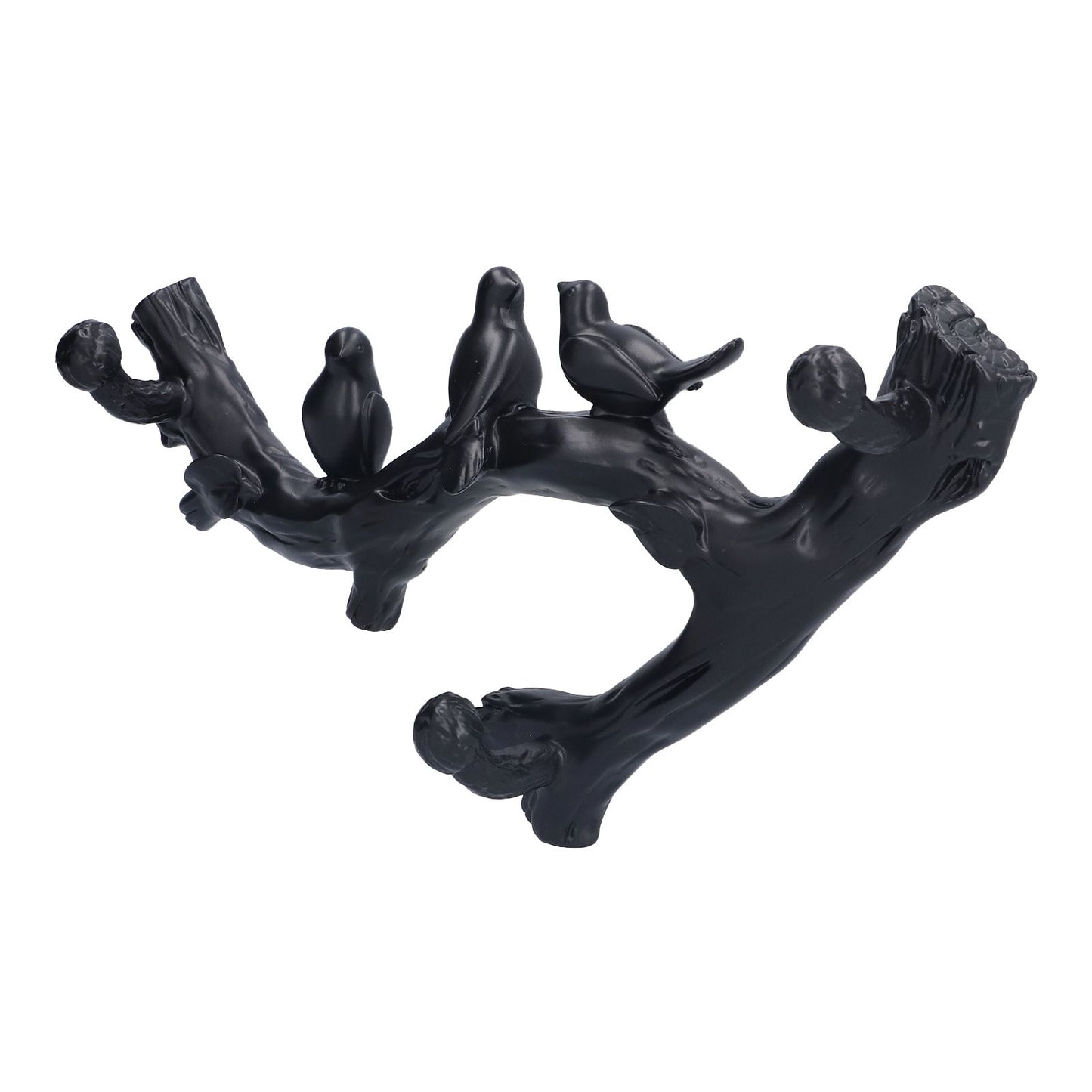Decorative Hook Black Bird Branch Shape Three Dimensional Wall Mounted Home Decoration AccessoriesSmall V1294-YM0523-3117210199711