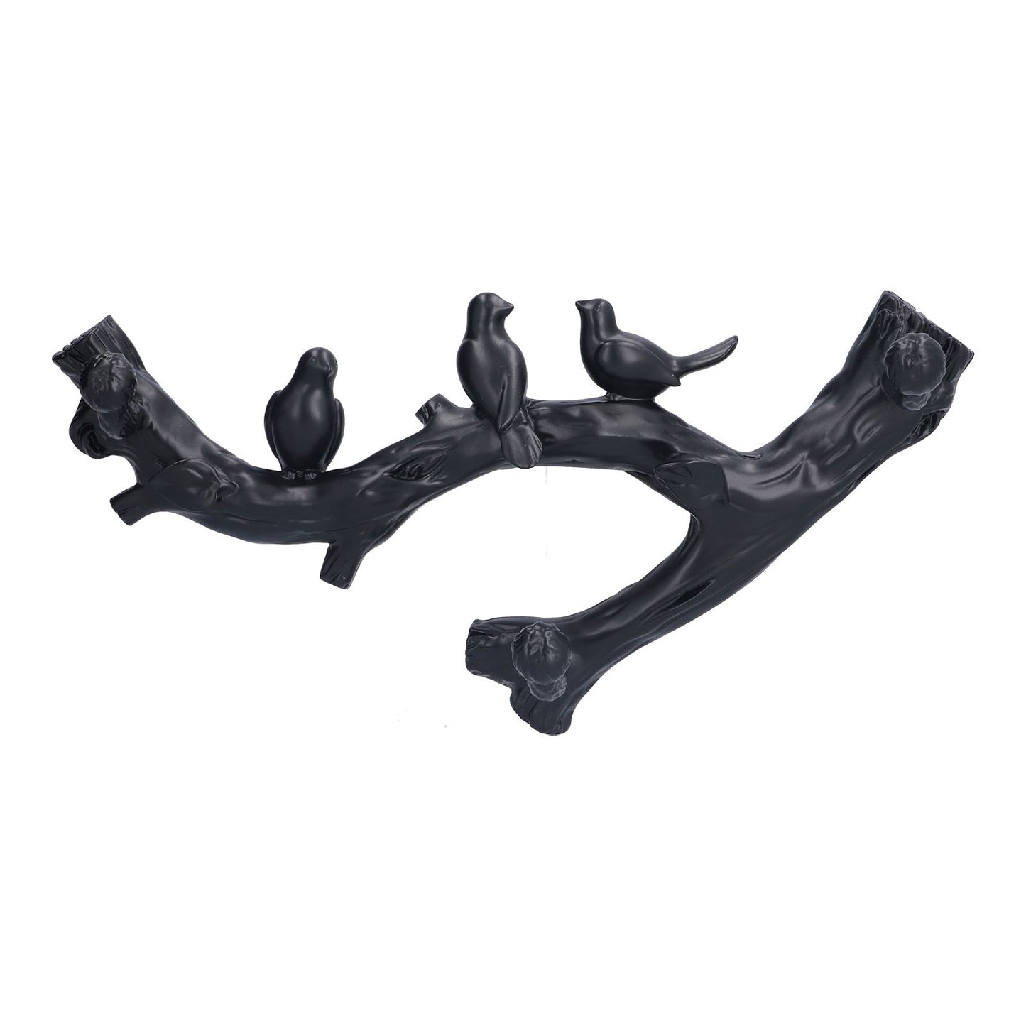 Decorative Hook Black Bird Branch Shape Three Dimensional Wall Mounted Home Decoration AccessoriesSmall V1294-YM0523-3117210199711