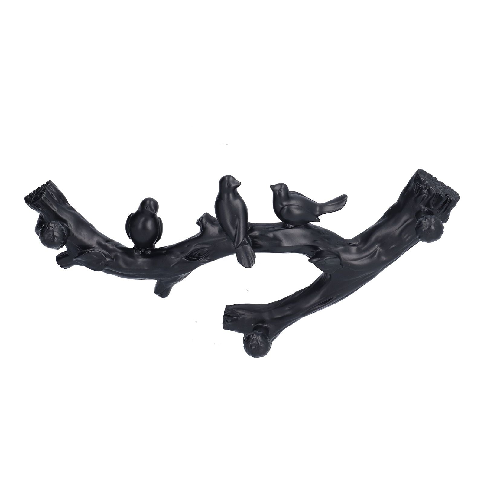 Decorative Hook Black Bird Branch Shape Three Dimensional Wall Mounted Home Decoration AccessoriesSmall V1294-YM0523-3117210199711