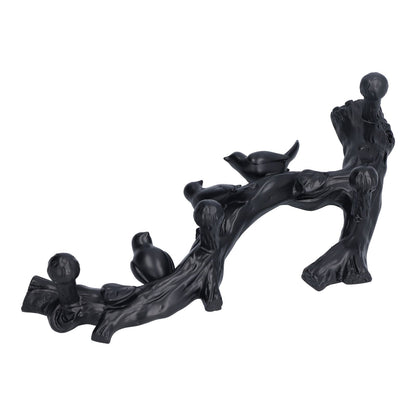 Decorative Hook Black Bird Branch Shape Three Dimensional Wall Mounted Home Decoration AccessoriesMedium V1294-YM0523-3117210199712