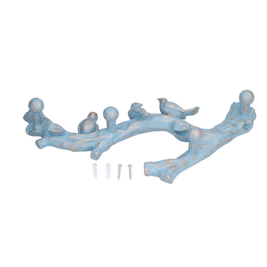 Wall Decoration Hooks Punch Free Innovative Art Waterproof Resin Bird Decoration Hook for Bedroom Living V1294-YM0523-3117210199912