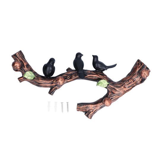 Wall Decoration Hooks Punch Free Innovative Art Waterproof Resin Bird Decoration Hook for Bedroom Living Room V1294-YM0523-3117210200012