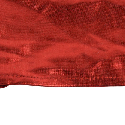10Pcs Chair Cover Bands Elastic Stretch Sashes Bows for Wedding Banquet Hotel DecorationBright Red V1294-YM0523-3117210201011