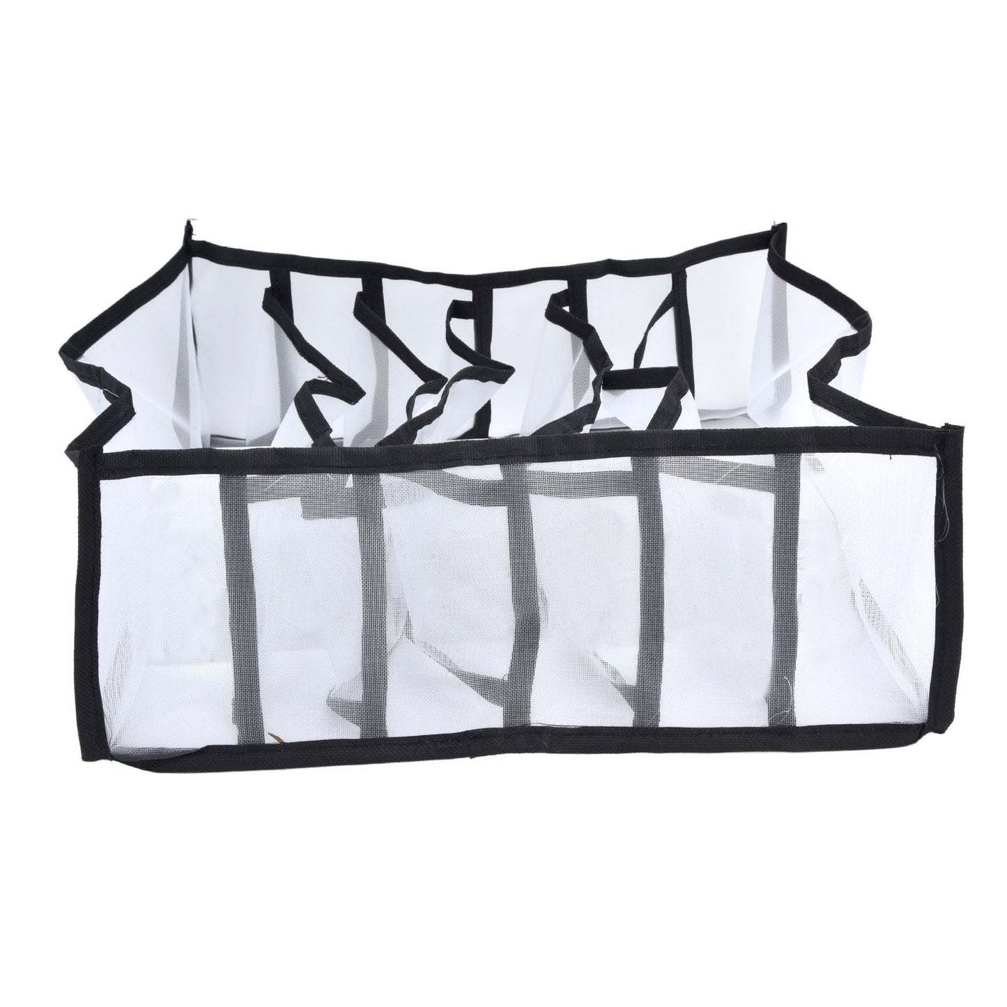 Mesh Bras Storage Box Multi Purpose Foldable Drawer Divider for Underwear Panties Socks6 Cells V1294-YM0523-3117210201711