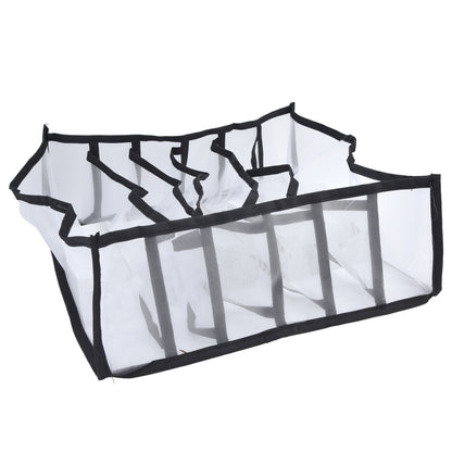Mesh Bras Storage Box Multi Purpose Foldable Drawer Divider for Underwear Panties Socks6 Cells V1294-YM0523-3117210201711