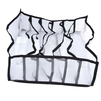 Mesh Bras Storage Box Multi Purpose Foldable Drawer Divider for Underwear Panties Socks6 Cells V1294-YM0523-3117210201711
