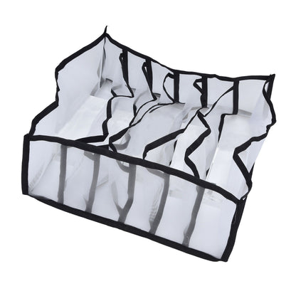 Mesh Bras Storage Box Multi Purpose Foldable Drawer Divider for Underwear Panties Socks6 Cells V1294-YM0523-3117210201711