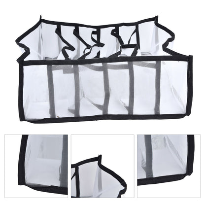 Mesh Bras Storage Box Multi Purpose Foldable Drawer Divider for Underwear Panties Socks6 Cells V1294-YM0523-3117210201711