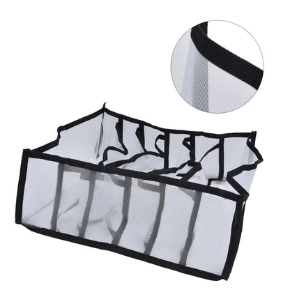Mesh Bras Storage Box Multi Purpose Foldable Drawer Divider for Underwear Panties Socks6 Cells V1294-YM0523-3117210201711