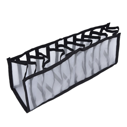 Mesh Bras Storage Box Multi Purpose Foldable Drawer Divider for Underwear Panties Socks11 Cells V1294-YM0523-3117210201712