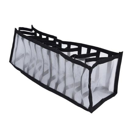 Mesh Bras Storage Box Multi Purpose Foldable Drawer Divider for Underwear Panties Socks11 Cells V1294-YM0523-3117210201712