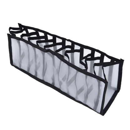 Mesh Bras Storage Box Multi Purpose Foldable Drawer Divider for Underwear Panties Socks11 Cells V1294-YM0523-3117210201712