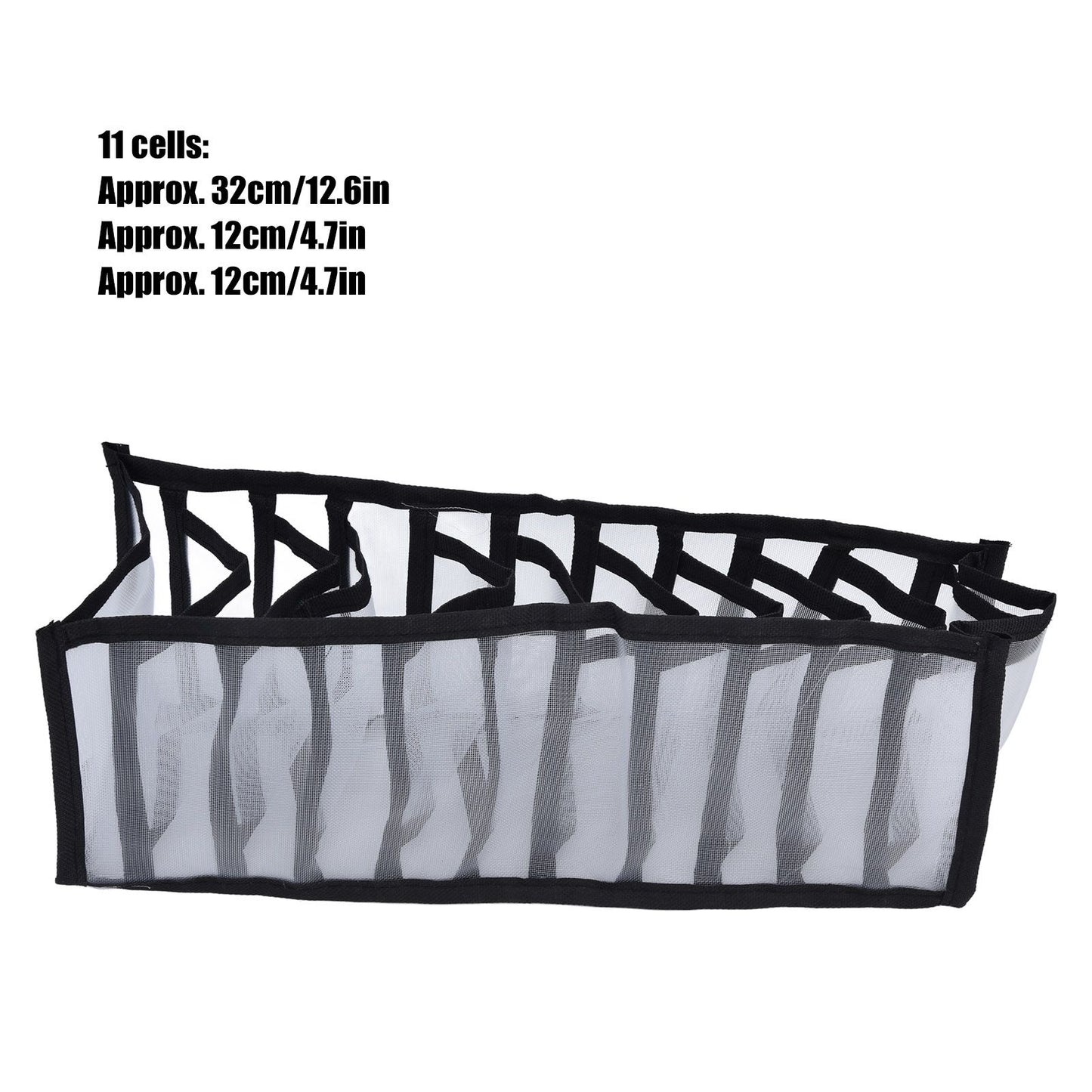 Mesh Bras Storage Box Multi Purpose Foldable Drawer Divider for Underwear Panties Socks11 Cells V1294-YM0523-3117210201712