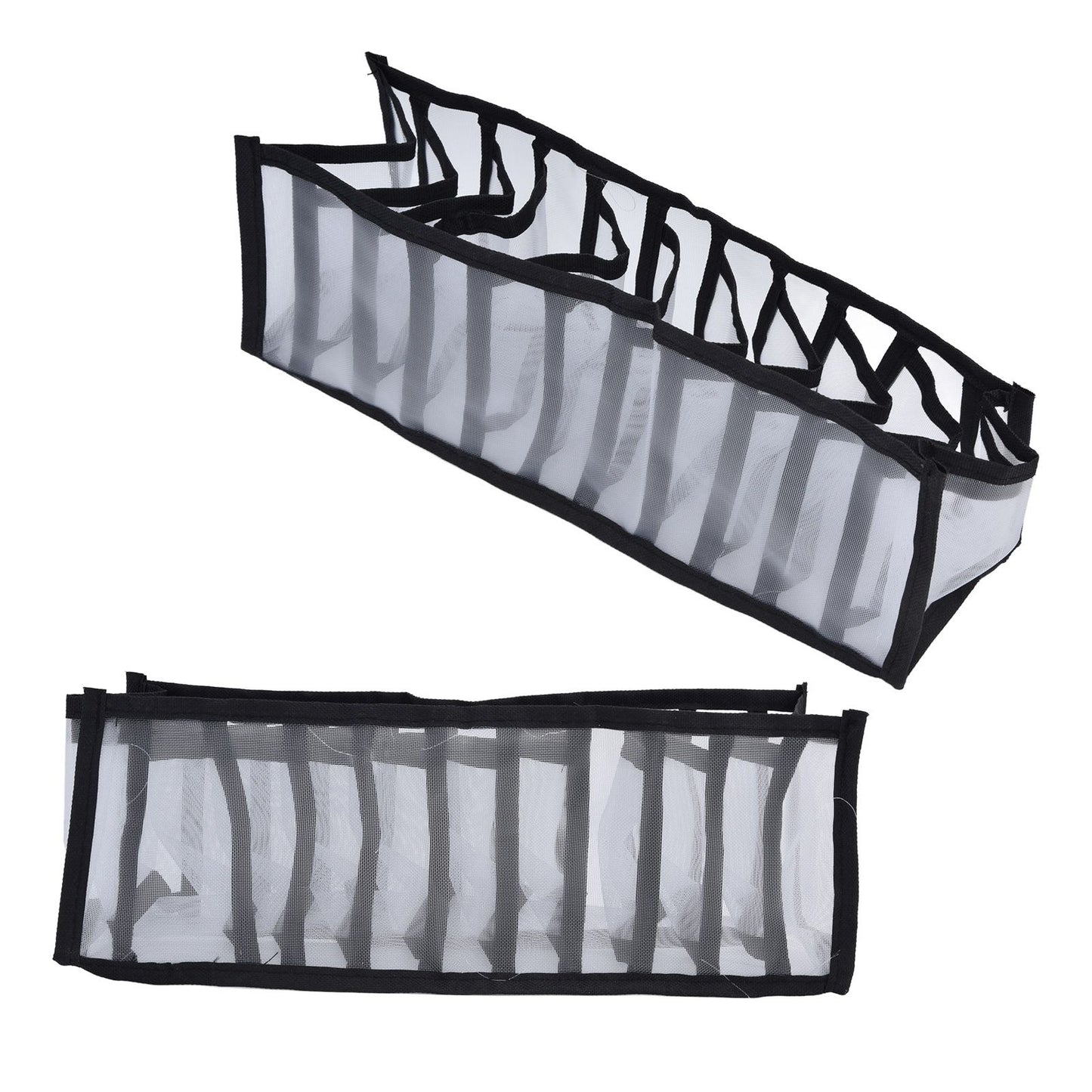 Mesh Bras Storage Box Multi Purpose Foldable Drawer Divider for Underwear Panties Socks11 Cells V1294-YM0523-3117210201712