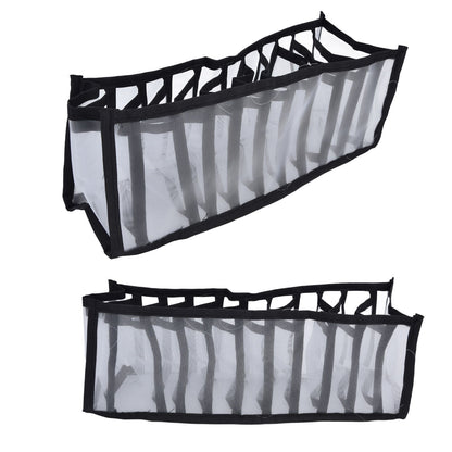 Mesh Bras Storage Box Multi Purpose Foldable Drawer Divider for Underwear Panties Socks11 Cells V1294-YM0523-3117210201712